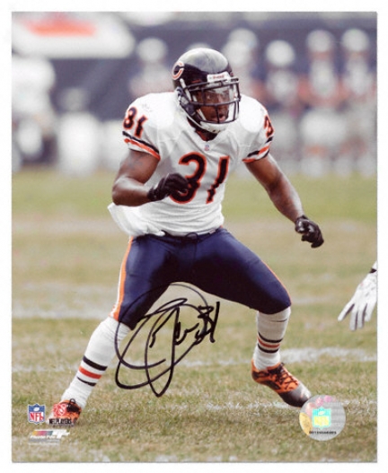 Nathan Vasher Chicago Bears Autographed 8x10 Photograph