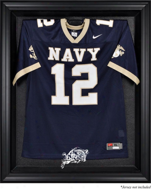 Navy Midshipmen Framed Logo Jersey Display Case