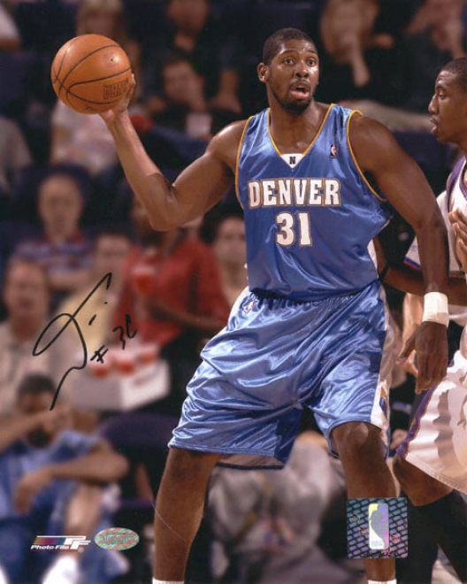 Nene Hilario Denver Nuggets - Action3 - 8x10 Autographed Photograph