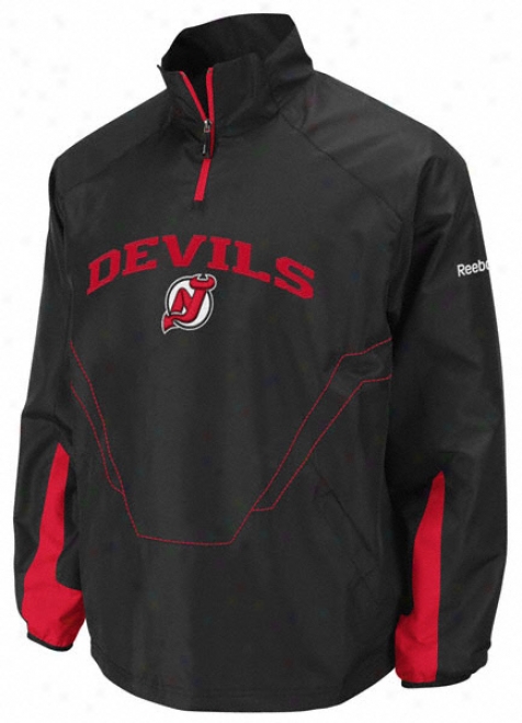 New Jersey Devils Center Concreted sugar 1/4 Zip Hot Jacket