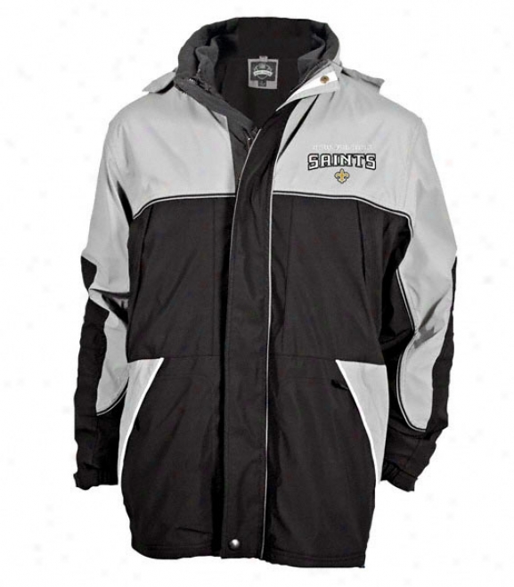 New Orleans Saints Quadrant 4 In 1 Systems Jacket