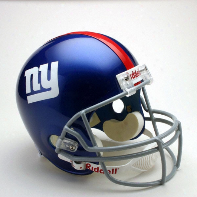 Recent York Giants Deluxe Replica Riddelo Full Size Helmet