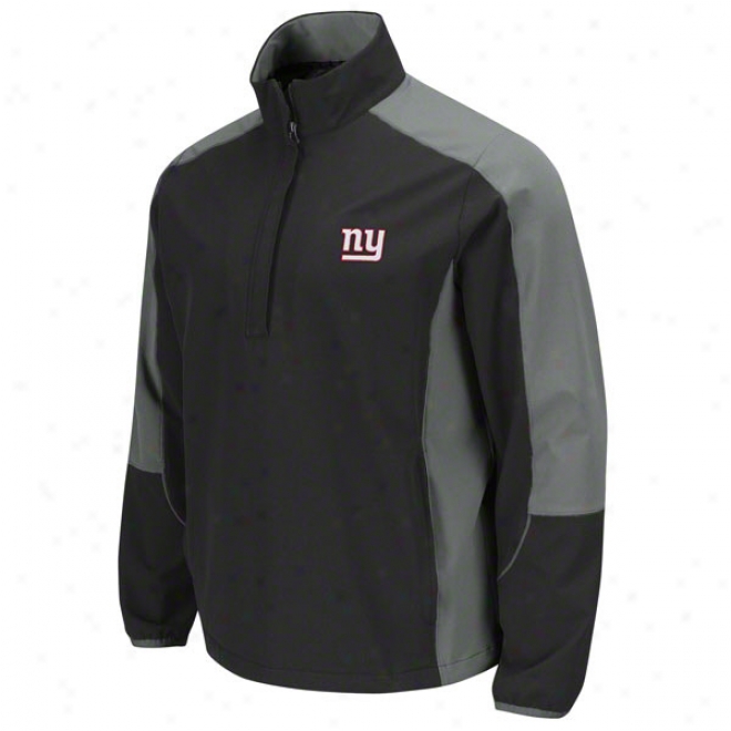 New York Giants Detsrmination Lightweight Performance Pull-over Jacket