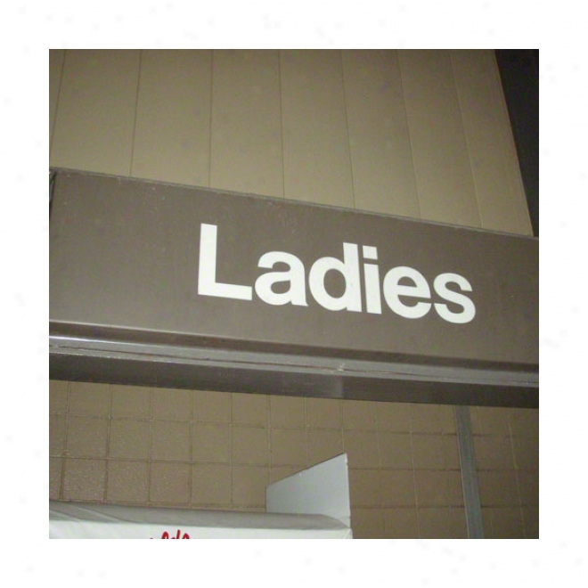 Nwe York Giants Stadium Used Ladies Sign