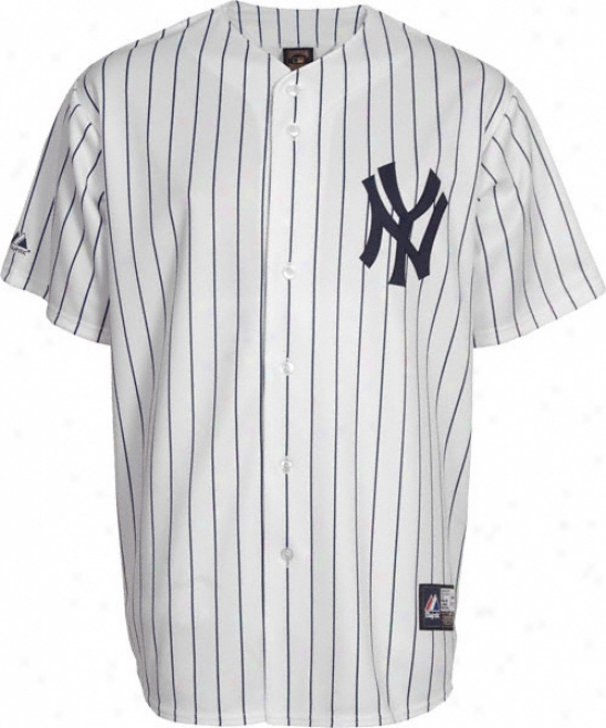 New York Yankees Cooperstown Pinstripe Replica Jersey