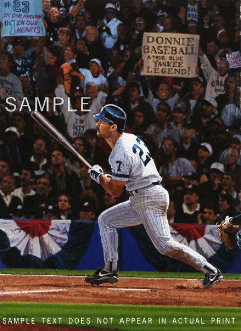 New York Yankees - &quotdonnie Baseball&quot - Wall - Unframed Giclee