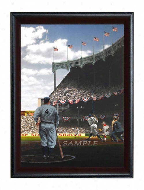 New York Yankees - &quotopening Day 1929&quot - Large - Framed Giclee