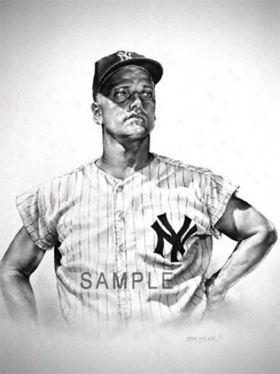 New York Yankees - &quotvintage Roger Maris&quot - Large - Unframed Giclee
