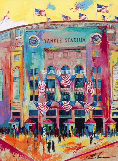 New York Yankees - &quotyankee Stadium 1923&quot - Wall - Unframed Giclee