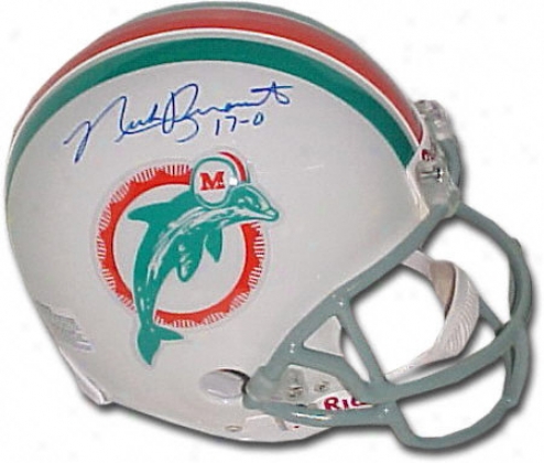 Nick Buoniconti Miami Dolphins Autographed Helmet