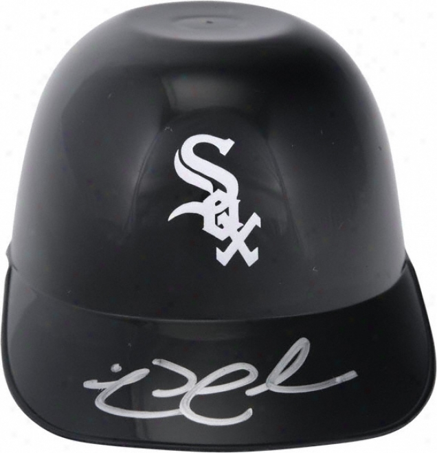 Nick Swisher Autographed Helmet  Details: Chicago White Sox, Micro Mini Batting Helmet