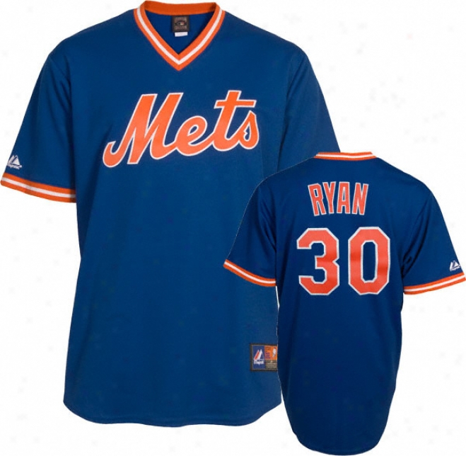 Nolan Ryan New York Mets Royal Cooperstown Replica Jersey