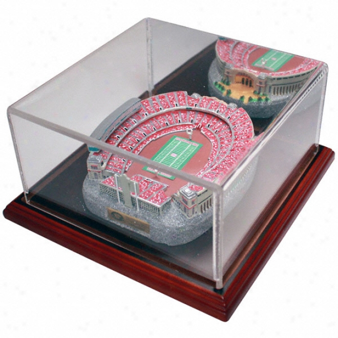 Ohio State Buckeyes &quotthe Shoe&quot Replica With Case - Gold Series