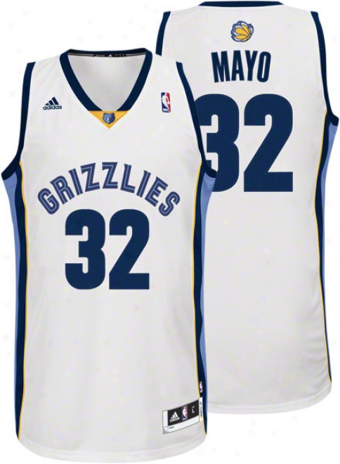 O.j. Mayo White Adidas Revolution 30 Swingman Memphis Grizzliies Jersey