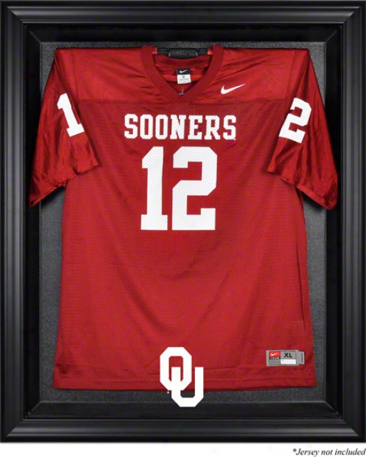 Oklahpma Sooners Framed Logo Jersey Display Case