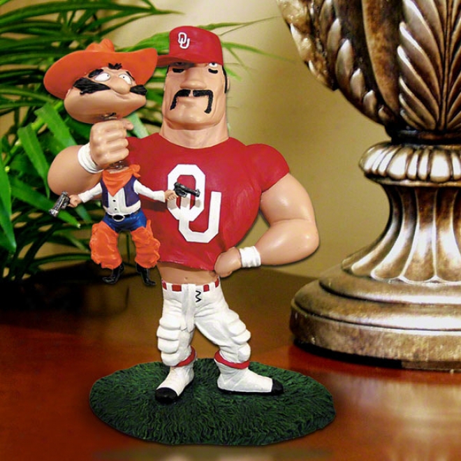 Oklahoma Sooneds Lester Single Choke Rivalry Figurine