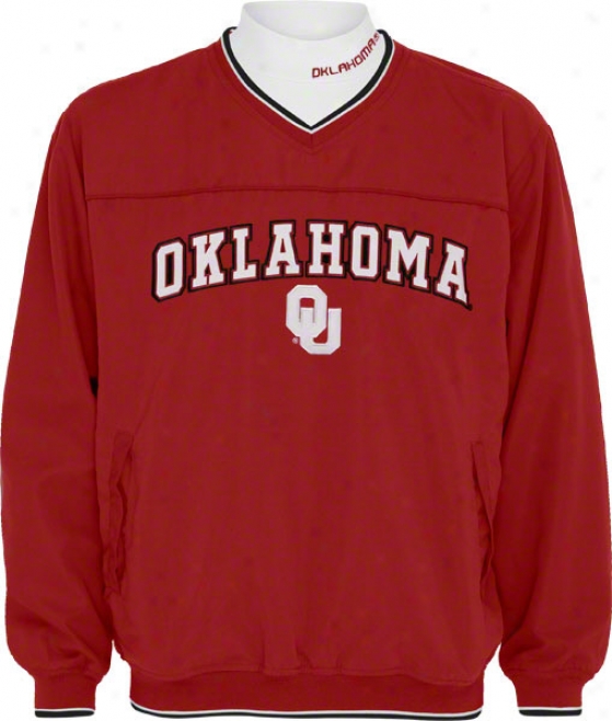 Oklahoma Sooners Windshirt/long Sleeve Mockneck Combo Collection