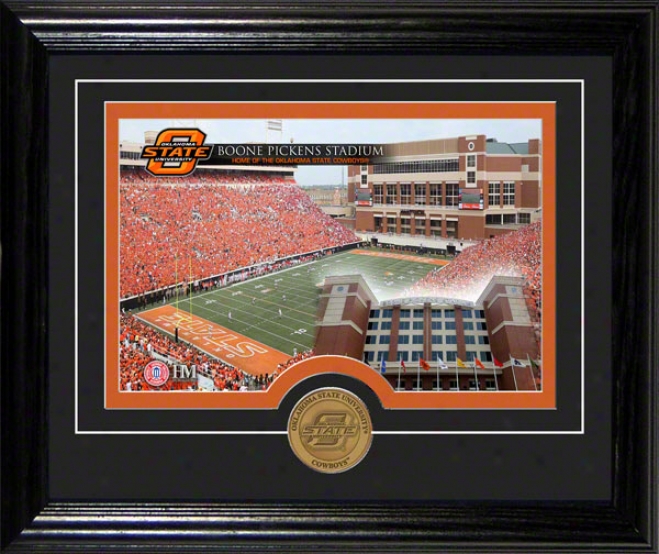 Oklahoma State Cowboys Boone Pickens Desktop Photograph