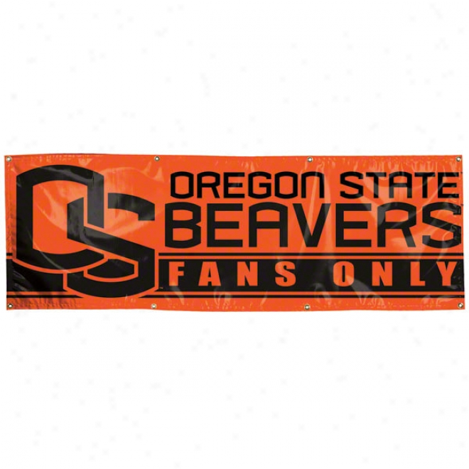 Oregon State Beavers 2x6 Vinyl Banner