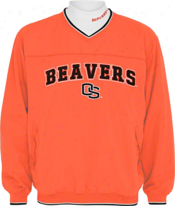 Oregon State Beavers Windshirt/long Sleeve Mockneck Combo Pack