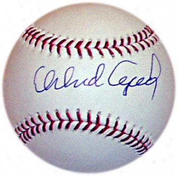 Orlando Cepeda Aitographed Baseball