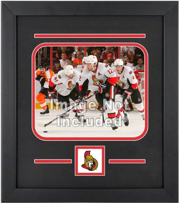 Ottawa Senators 8x10 Horizontal Setup Frame With Team Logo