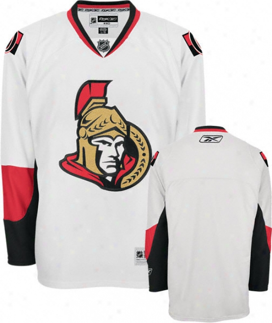 Ottawa Senators Reebok White Premier Nhl Jersey