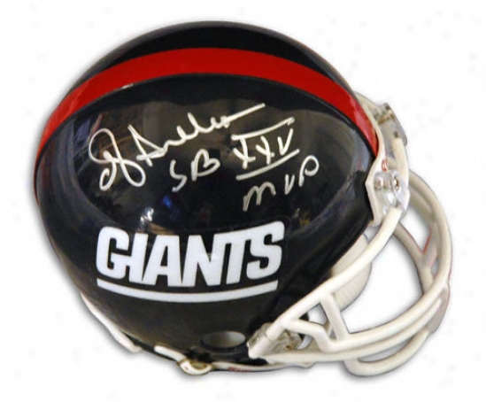 Ottis ''oj'' Anderson New York Giants Autographed Replica Helmet With ''sb Xxv Mvp'' Inscription