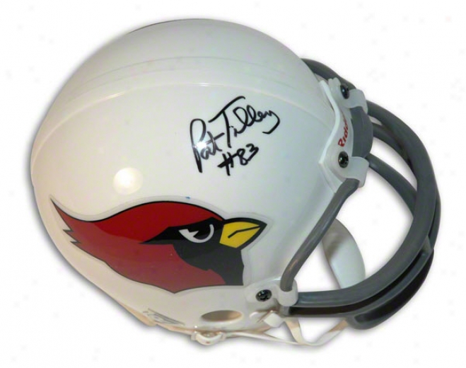 Pat Tilley Autographed St. Louis Cardinals Mini Helmet