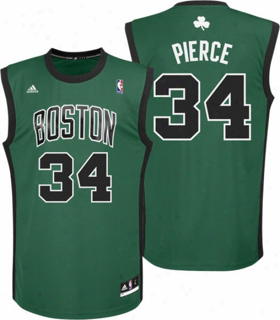 Paul Piece Jersey: Adidas Revolution 30 Alternate Replica #34 Boston Celtics Jersey