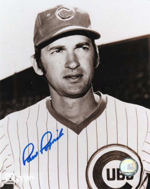 Paul Popovich Chicago Cubs Autographed 8x10 Photo