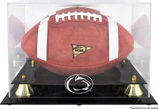 Penn State Nittany Lions Golden Classic Logo Football Case With Mirror Back