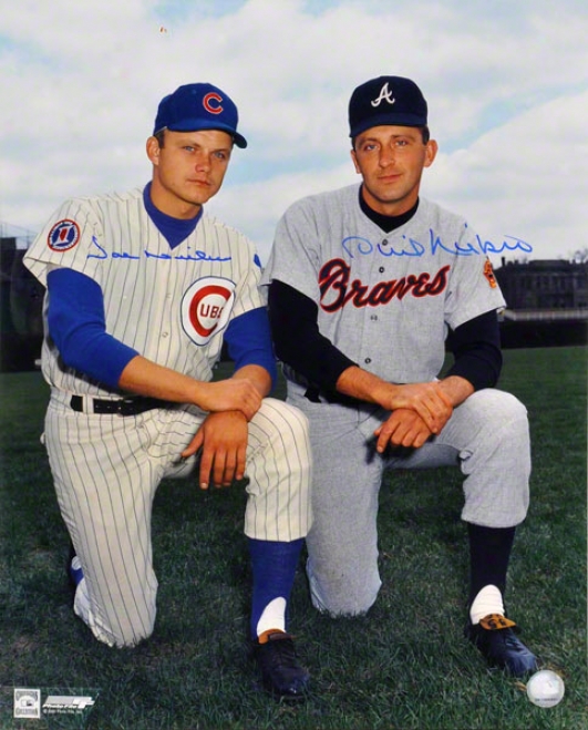 Phil & Joe Niekro Chicago Cubs & Atlanta Braves 16x20 Autographed Photograph