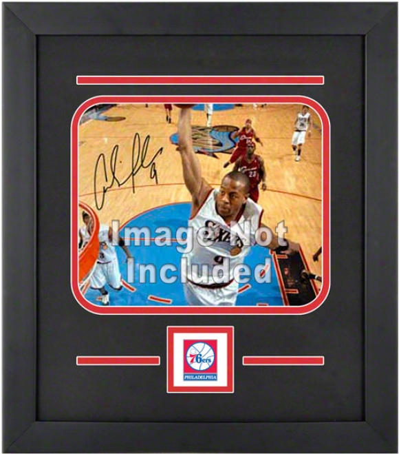 Philadelphia 76ers 8x10 Horizontal Setup Frame With Team Logo