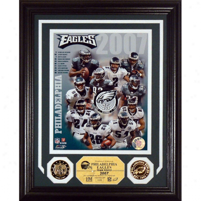 Philadelphia Eagles 2007 Team Force Photomint