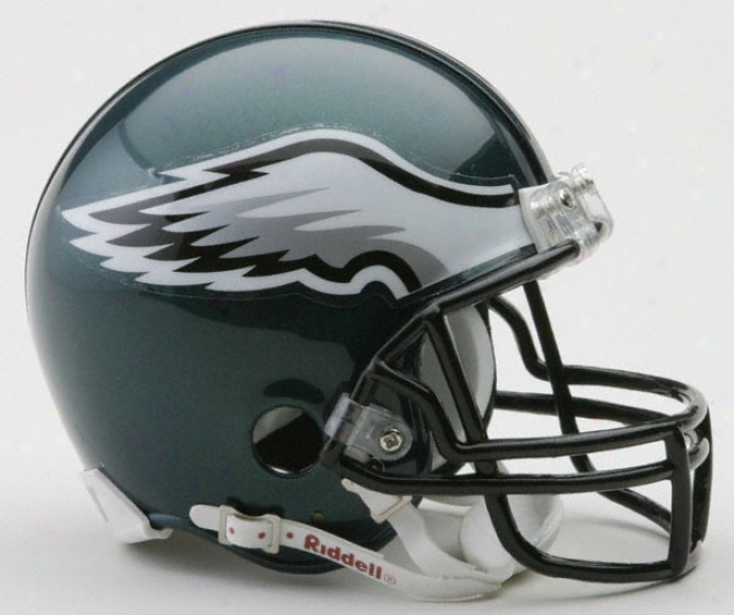 Philadelphia Eagles Nfl Riddell Mini Helmet