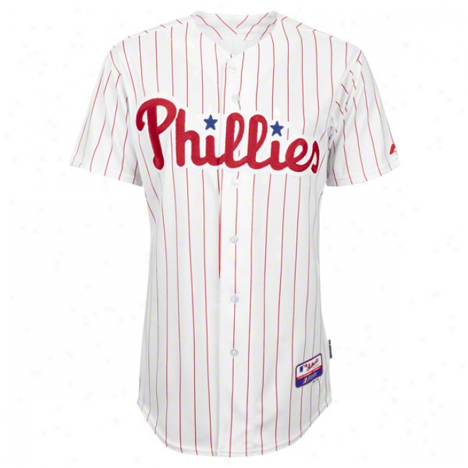 Philadelphia Phillies Home White Authentic Cool Base␞ On-field Mlb Jesrey