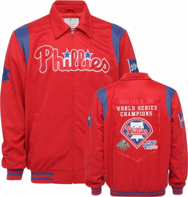 Philadelphia Phillies World Series Champions Commemorative Varsity Jacket