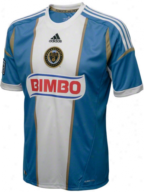 Philadelphia Union Gold Adidas Replcia Away Jersey