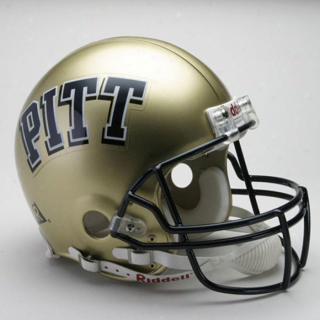 Pittsburgh Panthers Authentic Pro Line Riddell Full Sizing Helmet