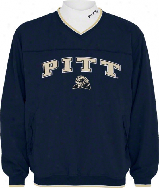 Pittsburgh Panthers Windshirt/long Sleeve Mockneck Combo Pack