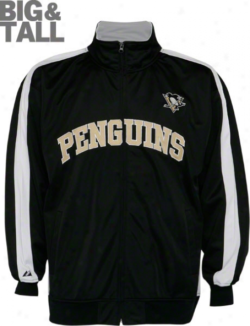 Pittsburgh Penguins Big & Tall Full-zip Follow Jacket