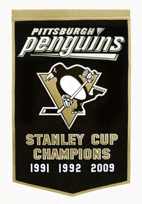 Pittsburgh Penguins Dynasty Banner