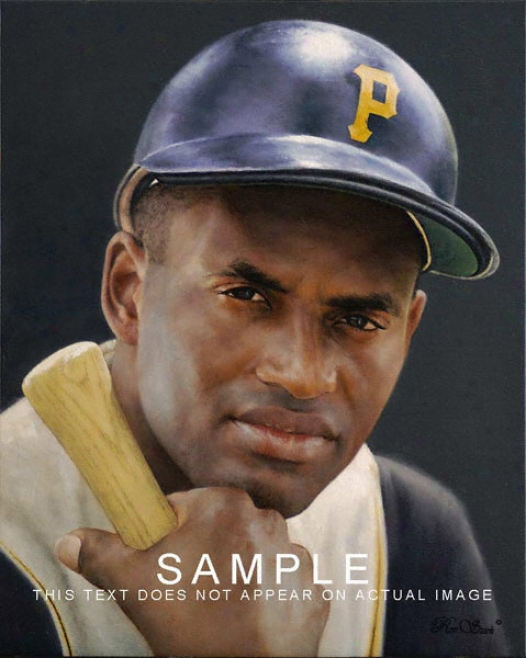 Pittsburgh Pirates - &quotroberto Clemente&quot - Wall - Unframed Giclee