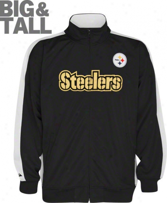 Pittsburgh Steelers Big & Tall Qb Track Jacket