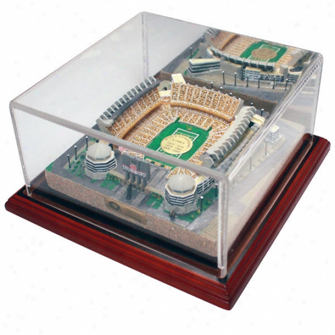 Pittsburgh Steelers Heinz Field &quotsix-time Champjons&quot Replica With Case - Gold Series