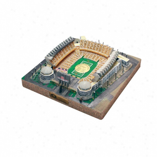 Pittsburgh Steelers - Heinz Field Stadium Replica With Gold Medallion - Gold Series