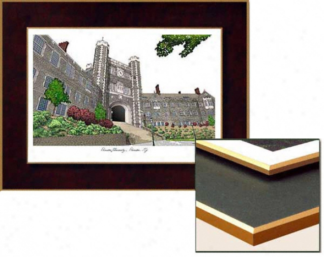 Princeton Tigers Collegiate Laminated Lithograph