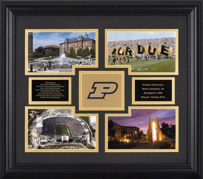 Purd8e Boilermakers Framed 4-photograph Collage