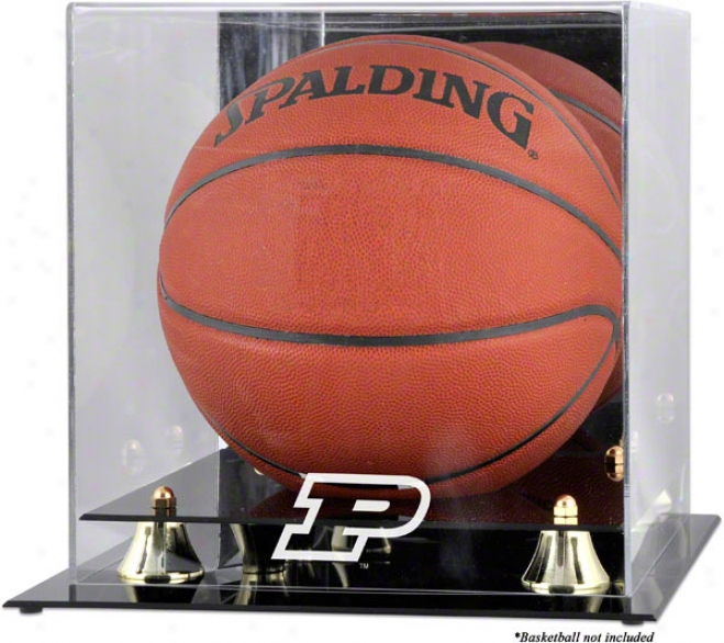 Purdue Boilermakers Delightful Classic Logo Basketball Display Case